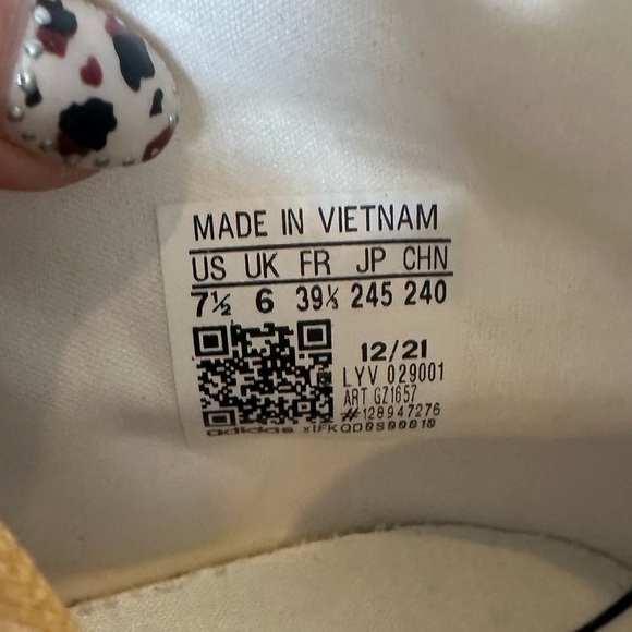 Adidas x Disney Bambi Nizza Sneakers Limited Edition Platform Mid Size 7.5 - Picture 10 of 10